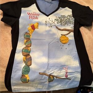 Disney Winnie the Pooh Scrub Top